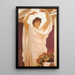 Invocation - Frederic Leighton — framed artwork on a wall