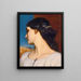 La Nanna - Frederic Leighton — cuadro enmarcado en la pared