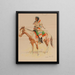 Métis Painting - Frederic Remington — framed artwork on a wall