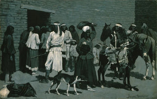 Frederic Remington - Pueblo Indian Village.webp