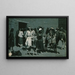 Village indien Pueblo - Frederic Remington — framed artwork on a wall