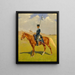 El Jinete - Frederic Remington — cuadro enmarcado en la pared