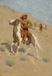 L'éclaireur - Frederic Remington — vista de la obra