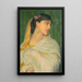 Shireen - Frederic William Burton — cuadro enmarcado en la pared