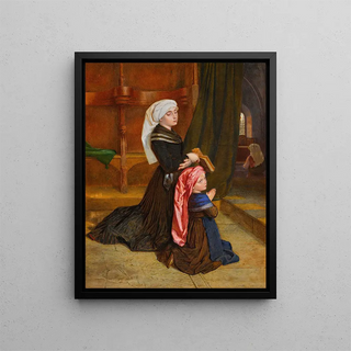 Frederic William Burton - The Widow Of Whlm.webp