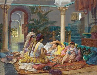 Frederick Arthur Bridgman - In The Harem.webp