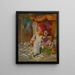 El Bazar - Frederick Arthur Bridgman — cuadro enmarcado en la pared