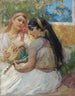 Dos jóvenes argelinos - Frederick Arthur Bridgman — vista de la obra