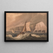 Las agujas, isla de Wight - Frederick Calvert — cuadro enmarcado en la pared