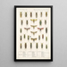Insecta Rhynchota Hemiptera Homoptera Pl 32 - Frederick DuCane Godman — framed artwork on a wall