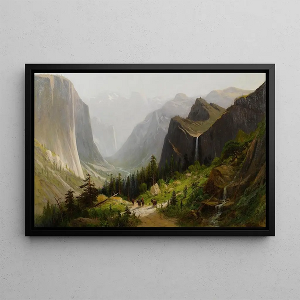 Frederick Ferdinand Schafer - Yosemite Valley California From Artists Point.webp