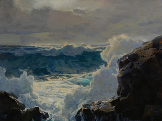 Frederick Judd Waugh - Breaking Waves.webp