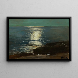 Frederick Judd Waugh - Moonlight on the Sea.webp