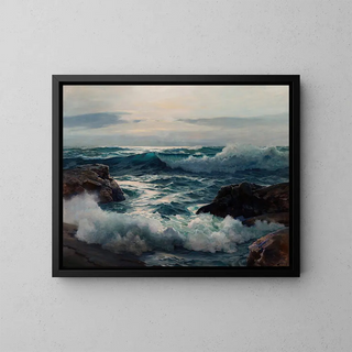 Frederick Judd Waugh - The Invading Surf.webp