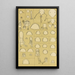 Bryozoaires VII - Frederick McCoy — cuadro enmarcado en la pared