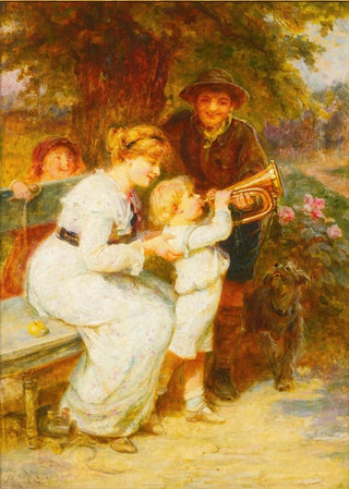 Frederick Morgan - Learning To Play The Trumpet.webp