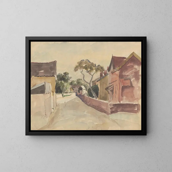 Cuaderno de bocetos 1 - Frederick Porter — cuadro enmarcado en la pared