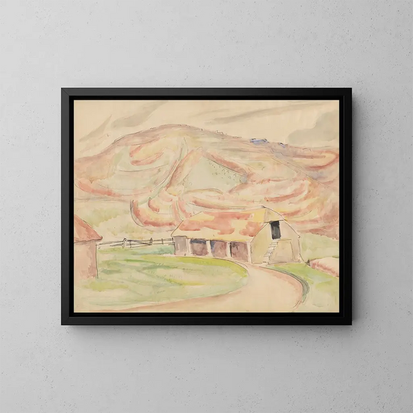 Cuaderno de bocetos 3 - Frederick Porter — cuadro enmarcado en la pared
