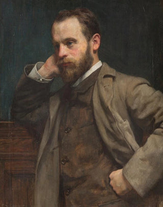 Frederick Samuel Beaumont - Portrait of a gentleman.webp