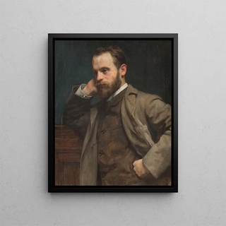 Frederick Samuel Beaumont - Portrait of a gentleman.webp