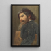 El Bibliotecario - Frederick Smallfield — cuadro enmarcado en la pared