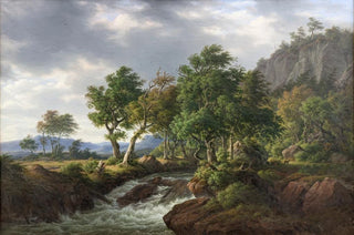 Frederik Christian Jakobsen Kirskou - Klippelandskab Djupadal i Bleking.webp
