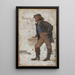 Fisherman - Frederik Collett — framed artwork on a wall