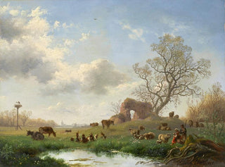 Abril - Fredrik Marinus Kruseman — vista de la obra