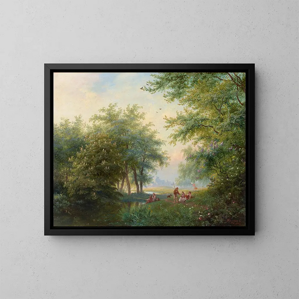 Mai - Fredrik Marinus Kruseman — cuadro enmarcado en la pared
