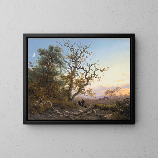 Octubre - Fredrik Marinus Kruseman — cuadro enmarcado en la pared