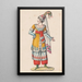 Costumes orientaux 3 - Ecole Française — cuadro enmarcado en la pared