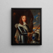 Portrait of a gentleman known as Jacques II Marquis de Castelnau 1620-1658 - French School — framed artwork on a wall