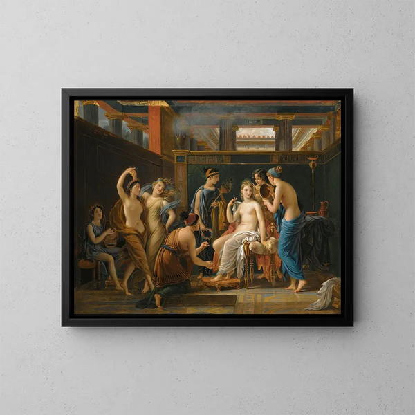 La Toilette de Vénus - French School — framed artwork on a wall