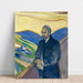 Reproducción del cuadro Friedrich Nietzsche - Edvard Munch