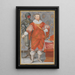 Friedrich Comte de Solms-Rödelheim en pie - Friedrich Brentel — cuadro enmarcado en la pared