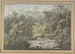 Paisaje con cascada - Friedrich Christian Klass — vista de la obra