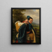 Mujer del Harz con niño - Friedrich Eduard Meyerheim — cuadro enmarcado en la pared