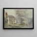 Château de Janowitz - Friedrich Ernst Morgenstern — framed artwork on a wall