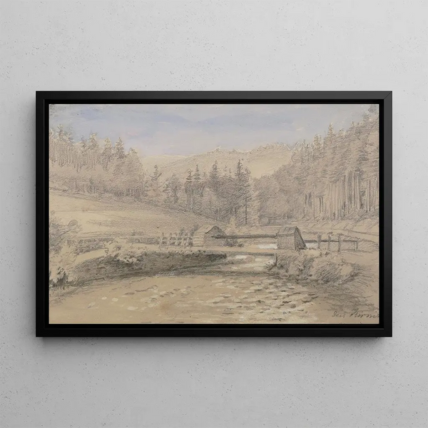Friedrich Eugen Peipers - Das Kirnitzschtal bei Schandau.webp