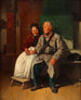 Una pareja de personas mayores - Friedrich Friedländer — vista de la obra