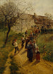 Un día de primavera - Friedrich Kallmorgen — vista de la obra