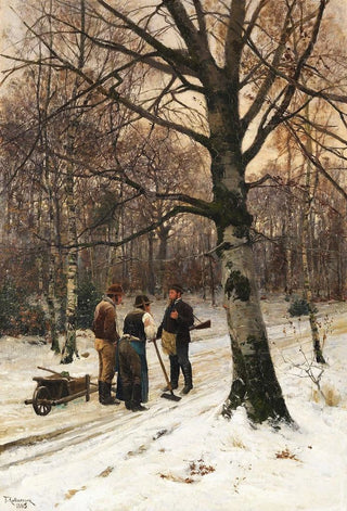Friedrich Kallmorgen - Forest in Winter.webp