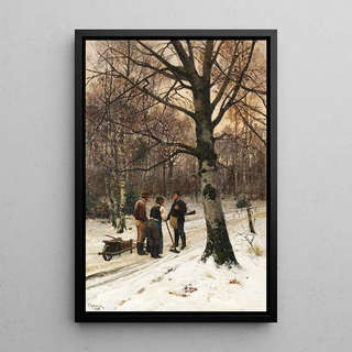 Friedrich Kallmorgen - Forest in Winter.webp