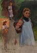 Estudio de niños - Friedrich Kallmorgen — vista de la obra