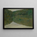 L'Étang tranquille - Friedrich König — cuadro enmarcado en la pared