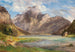 Lago de montaña - Friedrich Loos — vista de la obra