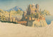 Vision of an Islamic city - Friedrich Maximilian Hessemer — artwork view