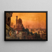 A Meeting in Cairo - Friedrich Perlberg — framed artwork on a wall