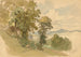 Paisaje fluvial cerca de Salzburgo - Friedrich Preller el Viejo — vista de la obra
