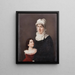 Lucretia Elizabeth Hanneby Morgan y Judith Livingston - Friedrich Till — cuadro enmarcado en la pared